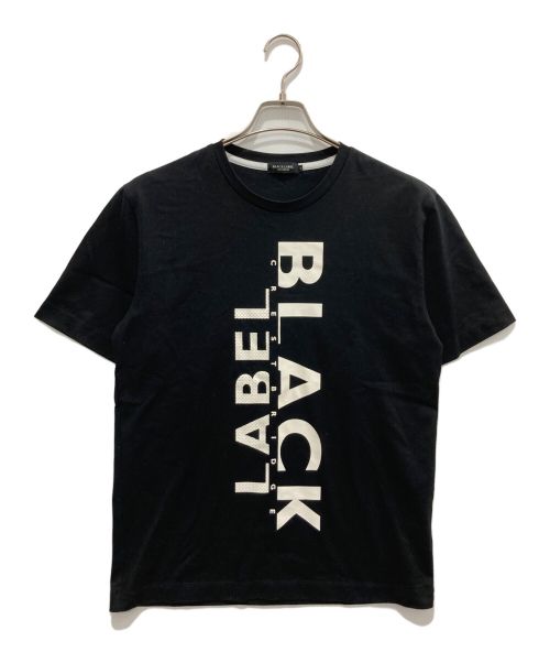 BLACK LABEL CRESTBRIDGE（ブラックレーベル クレストブリッジ）BLACK LABEL CRESTBRIDGE (ブラックレーベル クレストブリッジ) ロゴTシャツ ブラック サイズ:Mの古着・服飾アイテム