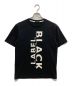 BLACK LABEL CRESTBRIDGE（ブラックレーベル クレストブリッジ）の古着「ロゴTシャツ」｜ブラック