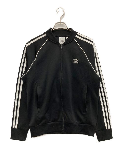 adidas（アディダス）adidas (アディダス) トラックジャケット ブラック サイズ:XOの古着・服飾アイテム