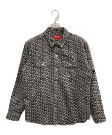 SUPREME（シュプリーム）の古着「Monogram Denim Shirt」｜グレー