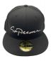 New Era (ニューエラ) SUPREME (シュプリーム) Classic Script ブラック：5000円