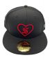 New Era (ニューエラ) SUPREME (シュプリーム) Heart cap ブラック サイズ:7 1/2：6000円