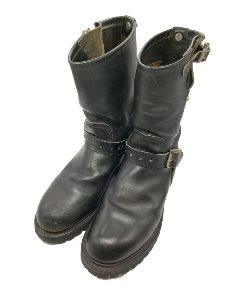 RED WING（レッドウィング）RED WING (レッドウィング) エンジニアブーツ ブラック サイズ:7 1/2の古着・服飾アイテム