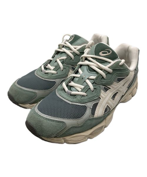 asics（アシックス）asics (アシックス) ローカットスニーカー グリーン サイズ:29.5の古着・服飾アイテム