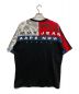 AAPE BY A BATHING APE (エーエイプ バイ アベイシングエイプ) TOMMY JEANS (トミージーンズ) コラボTシャツ ブラック サイズ:XL 未使用品：7000円