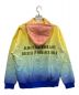 Wanna Collection (ワナ コレクション) “Richard Bunny” Gradation Hoodie イエロー×ブルー サイズ:XL：8000円