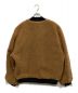 WANNA (ワナ) W SWELLS BOA BOMBER JACKET ブラウン サイズ:XL：10000円