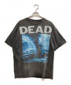 SAINT MICHAELセントマイケル）の古着「SS TEE DEAD」｜グレー