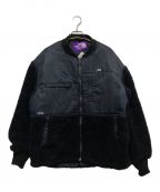 THE NORTHFACE PURPLELABELザ・ノースフェイス パープルレーベル）の古着「別注Wool Boa Fleece Denali Jacket/ウールボアフリースデナリジャケット」｜ブラック