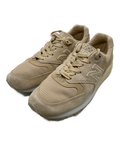 NEW BALANCE（ニューバランス）NEW BALANCE (ニューバランス) ローカットスニーカー ベージュ サイズ:26.5の古着・服飾アイテム