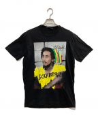 DSQUARED2ディースクエアード）の古着「BOB MARLEY WASH TEE」｜ブラック