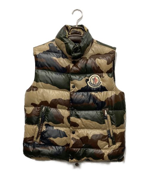 MONCLER（モンクレール）MONCLER (モンクレール) ダウンベスト グリーン サイズ:1の古着・服飾アイテム