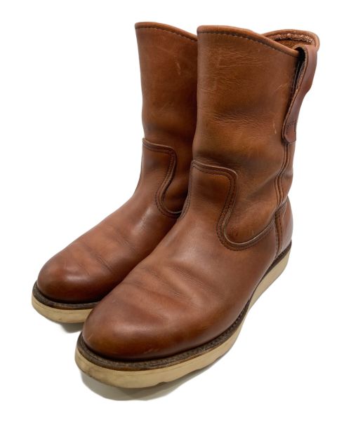 RED WING（レッドウィング）RED WING (レッドウィング) ペコスブーツ ブラウン サイズ:7 1/2の古着・服飾アイテム