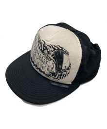 stussy×NEIGHBORHOOD（ステューシー×ネイバーフッド）の古着「メッシュキャップ」｜ブラック