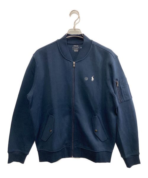 POLO RALPH LAUREN（ポロ・ラルフローレン）POLO RALPH LAUREN (ポロ・ラルフローレン) ジップアップジャケット ネイビー サイズ:L 未使用品の古着・服飾アイテム