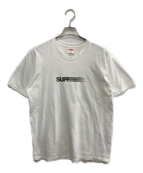 SUPREME（シュプリーム）SUPREME (シュプリーム) motion logo Tee ホワイト サイズ:Mの古着・服飾アイテム