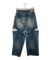 Spick and Span (スピックアンドスパン) 5 1/2 SIDE CRUSHED DENIM ブルー サイズ:71ｃｍ（W28）：7000円