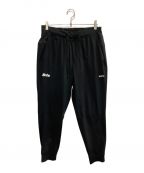 F.C.R.B.エフシーアールビー）の古着「STRETCH KNIT RIBBED LOUNGE PANTS」｜ブラック