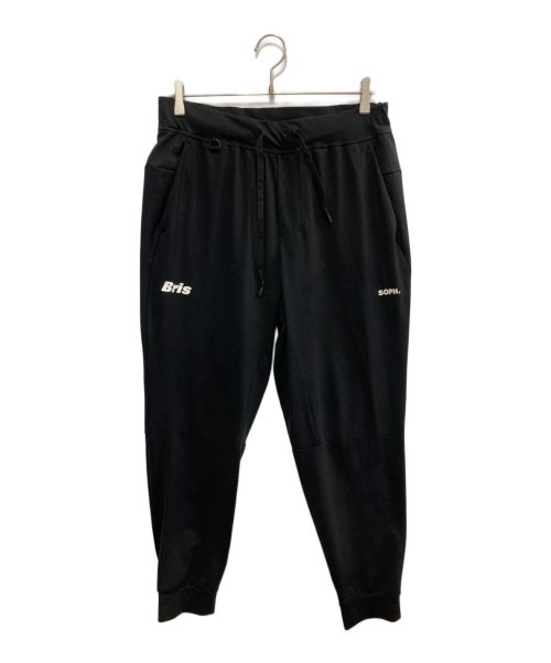 F.C.R.B.（エフシーアールビー）F.C.R.B. (エフシーアールビー) STRETCH KNIT RIBBED LOUNGE PANTS ブラック サイズ:Lの古着・服飾アイテム