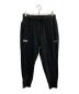 F.C.R.B.（エフシーアールビー）の古着「STRETCH KNIT RIBBED LOUNGE PANTS」｜ブラック