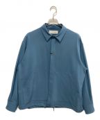 CULLNIクルニ）の古着「Stretch Twill Light Shirt Jacket」｜ブルー