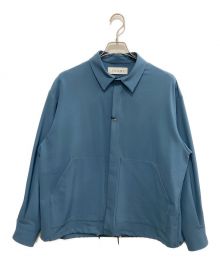 CULLNI（クルニ）の古着「Stretch Twill Light Shirt Jacket」｜ブルー