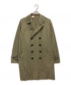 N.HOOLYWOODエヌ ハリウッド）の古着「COTTON×NYLON TRENCH COAT」｜カーキ