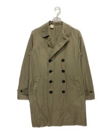 N.HOOLYWOOD（エヌ ハリウッド）の古着「COTTON×NYLON TRENCH COAT」｜カーキ