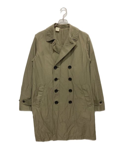 N.HOOLYWOOD（エヌ ハリウッド）N.HOOLYWOOD (エヌ ハリウッド) COTTON×NYLON TRENCH COAT カーキ サイズ:38の古着・服飾アイテム