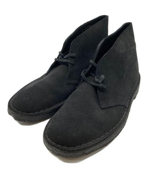 CLARKS（クラークス）CLARKS (クラークス) デザートブーツ ブラック サイズ:26の古着・服飾アイテム