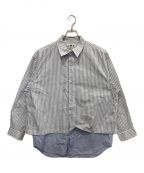 CMF OUTDOOR GARMENTコンフィーアウトドアガーメント）の古着「FRENCH SHIRTS」｜ブルー