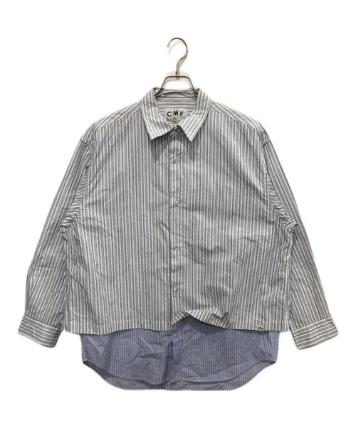 CMF OUTDOOR GARMENT（コンフィーアウトドアガーメント）CMF OUTDOOR GARMENT (コンフィーアウトドアガーメント) FRENCH SHIRTS ブルー サイズ:Mの古着・服飾アイテム