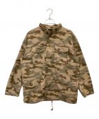 SUPREMEシュプリーム）の古着「LOGO CAMO M-65 JACKET」｜ベージュ