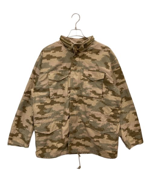 SUPREME（シュプリーム）SUPREME (シュプリーム) LOGO CAMO M-65 JACKET ベージュ サイズ:Mの古着・服飾アイテム