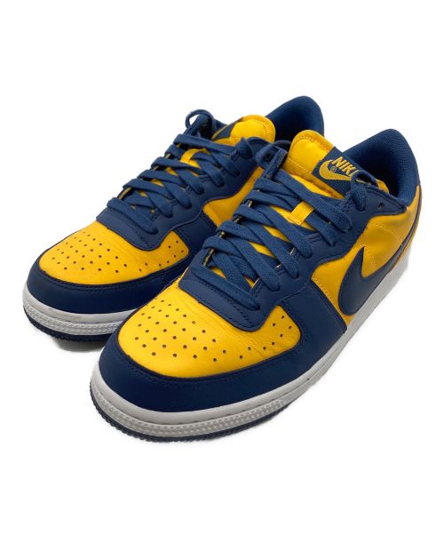 NIKE（ナイキ）NIKE (ナイキ) TERMINATOR LOW Michigan ブルー×イエロー サイズ:28の古着・服飾アイテム