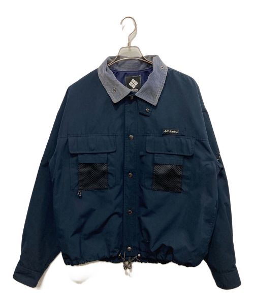 Columbia（コロンビア）Columbia (コロンビア) フィッシングジャケット ネイビー サイズ:Lの古着・服飾アイテム