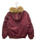 SUPREME (シュプリーム) Flight Satin N-2B Parka ボルドー サイズ:M：10000円