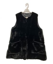 Barbour×BEAMS BOY（バブアー×ビームスボーイ）の古着「別注 Liner Vest/ライナーベスト」｜ブラック