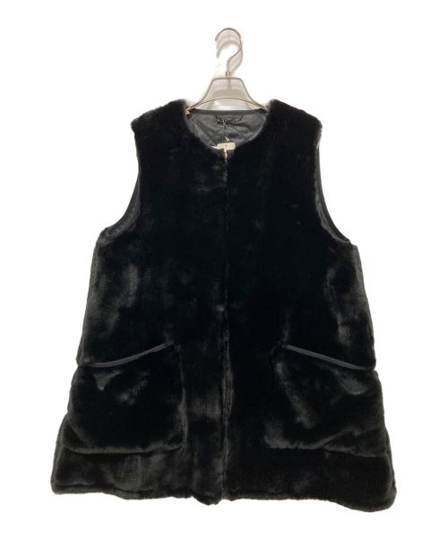 Barbour（バブアー）Barbour (バブアー) BEAMS BOY (ビームスボーイ) 別注 Liner Vest/ライナーベスト ブラック サイズ:FREE 未使用品の古着・服飾アイテム