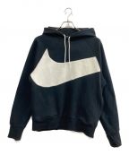 NIKEナイキ）の古着「NSW SWOOSH TECH FLEECE PULLOVER/ビッグスウッシュロゴ テックフリース」｜ブラック