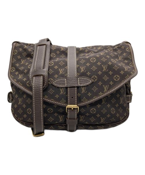 LOUIS VUITTON（ルイ ヴィトン）LOUIS VUITTON (ルイ ヴィトン) モノグラム・ミニ・ラン/ショルダーバッグ ブラウンの古着・服飾アイテム