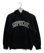 SUPREMEシュプリーム）の古着「Hearts Arc hooded sweat」｜ブラック