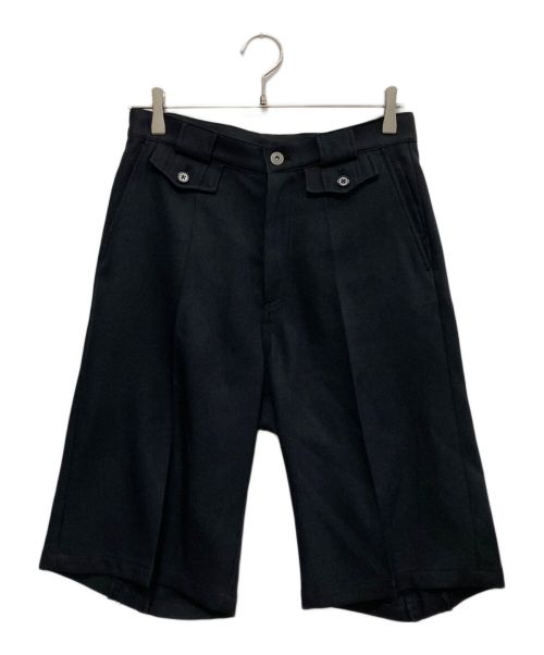 DAIRIKU（ダイリク）DAIRIKU (ダイリク) Short Bondage Pressed Pants ブラック サイズ:29の古着・服飾アイテム