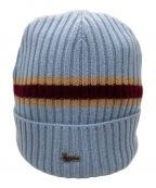 SUPREMEシュプリーム）の古着「stripe cashmere beanie」｜ブルー