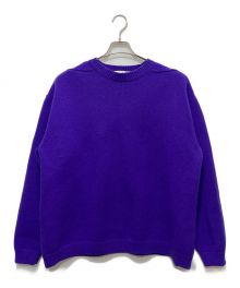 STUDIO NICHOLSON（スタジオニコルソン）の古着「5GG GUERNSEY JUMPER」｜パープル