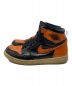 NIKE (ナイキ) AIR JORDAN1/Shattered Backboard 3.0/シャッタード バックボード3.0 オレンジ×ブラック サイズ:27.5cm：10000円