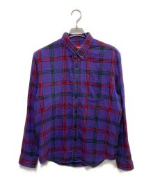 SUPREME（シュプリーム）の古着「Tartan Flannel Shirt/チェックシャツ」｜パープル