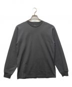 Graphpaperグラフペーパー）の古着「L/S Crew Neck Tee」｜グレー