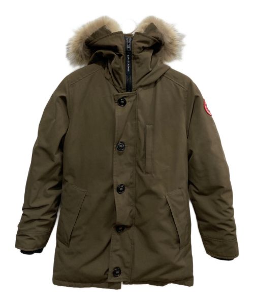 CANADA GOOSE（カナダグース）CANADA GOOSE (カナダグース) ジャスパーパーカ オリーブ サイズ:Sの古着・服飾アイテム