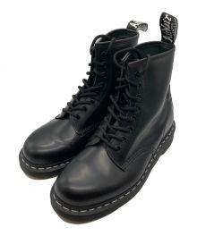 Dr.Martens（ドクターマーチン）の古着「1460 ホワイトステッチ8ホールブーツ」｜ブラック